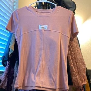 Nude pink t shirt size small